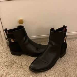 Tommy Hilfiger Black Booties size 8.5